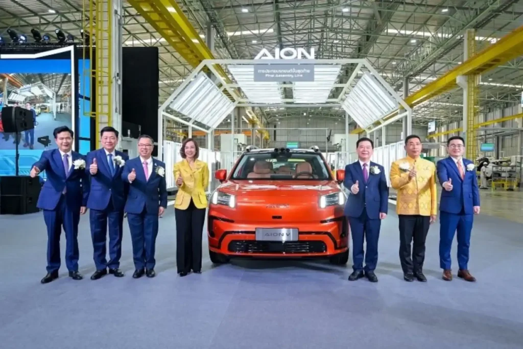 GAC's Leap Towards Sustainability The Advanced AION Smart Ecological Factory